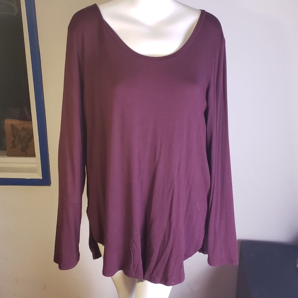 HALOGEN BRAND XXL LONG SLEEVE TEE NWT